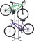 RaxGo Freestanding Bike Storage Rack, 2 Bicycle Indoor Bike Stand with Adjustable Hooks